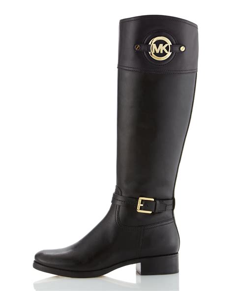 michael kors black boots